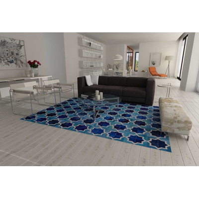 Tapis en peau de vache