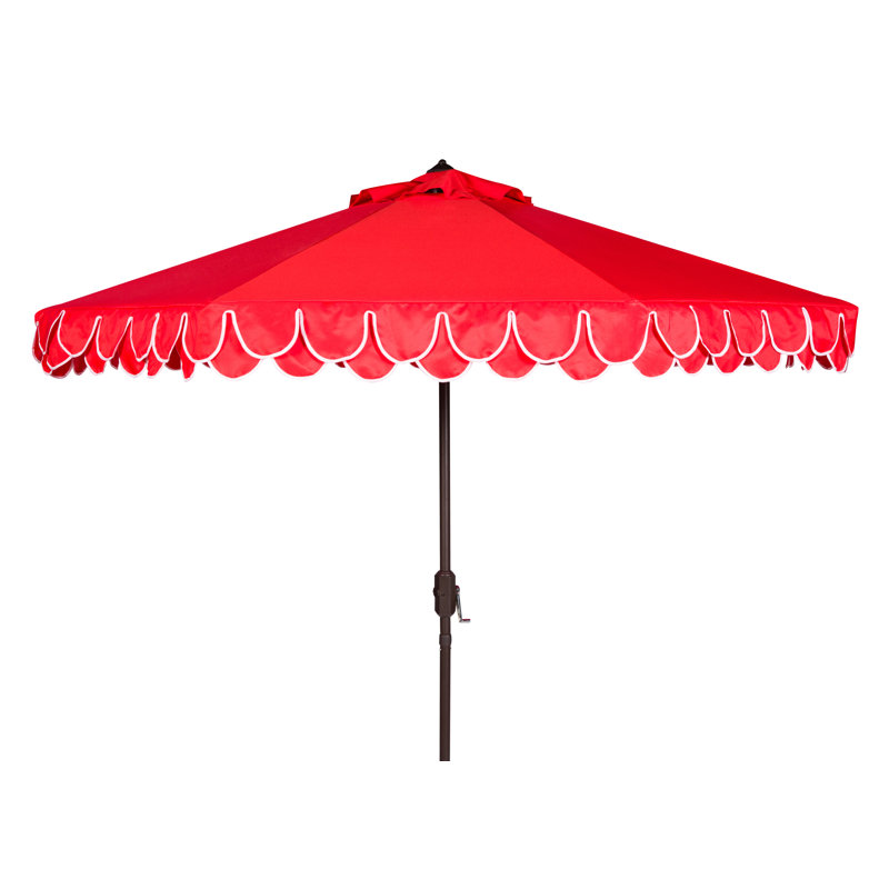 Parasol de plage 11 pi Sibylla, Rouge