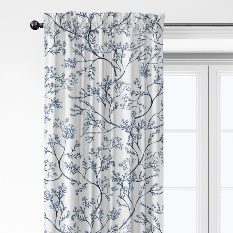 Ensemble de 2 rideaux en coton Tinsley, L 50 po x L 132 po