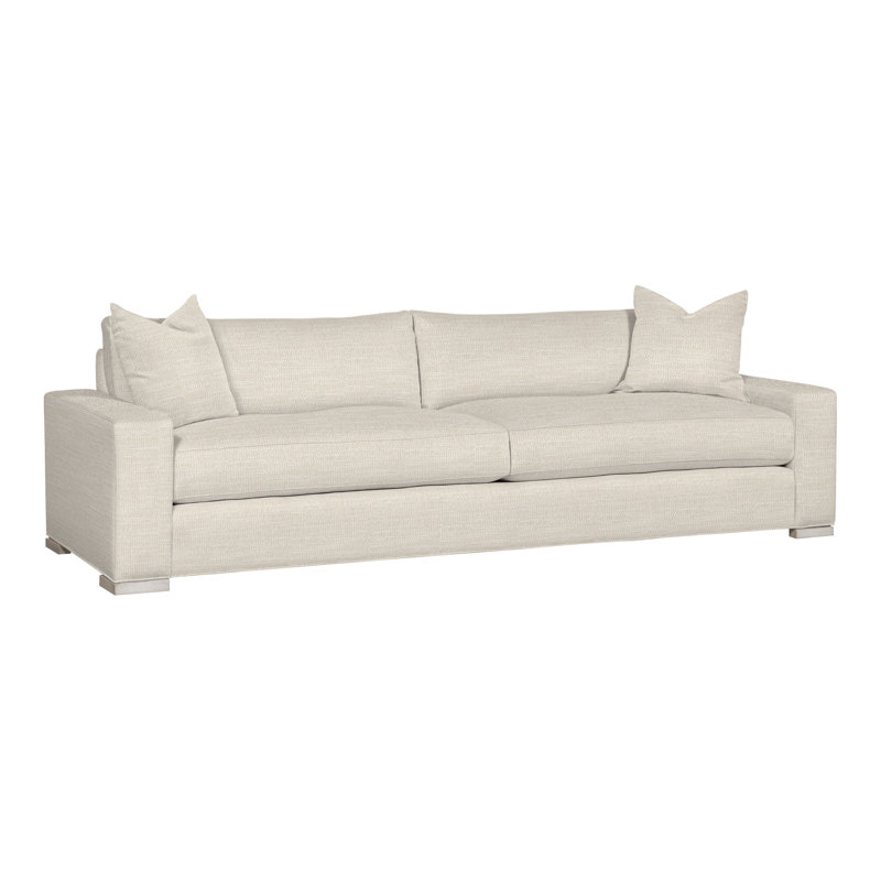 Paxton 109" Two Seat Extended Sofa, Tommy Flax, Casa Blanca