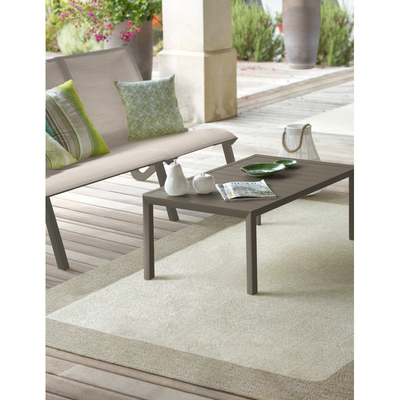Grosfillex Sunset Cocktail Table, Bronze
