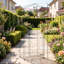 Abri de jardin avec toit en pente