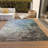 Machine Washable Indoor/Outdoor Cinead ACN1674 Denim Rug-104387018