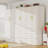Closet Wardrobe with Drawers (Set of 3)