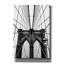 «Brooklyn Bridge Web Vertical» par Nicklas Gustafsson, art mural sur toile-1250416326