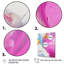 Rose fuchsia et illusions fluides bleu clair II-1725532562-1725532563