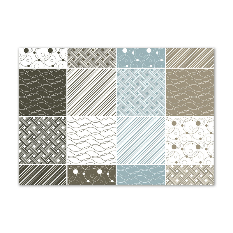 Geometric Patterns - Wrapped Canvas Print