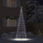  LED Christmas Tree with Ground Spikes 400 cm Iron-1813375264