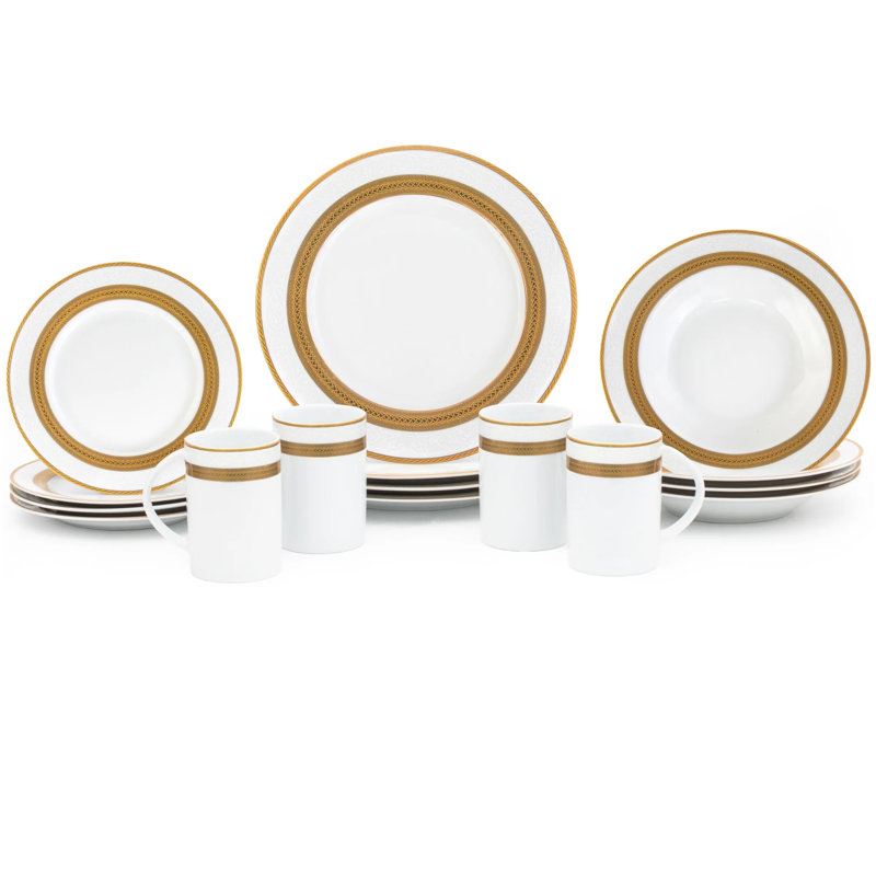 Service de table en porcelaine Mercer41 Bobbie - Service pour 4