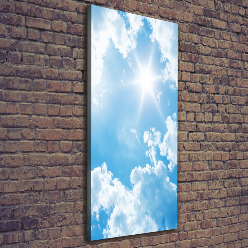 Clouds In The Sky - Wrapped Canvas Print