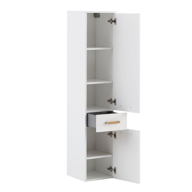 Duo Bathroom Cabinet, White
