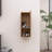 12 Inch Bathroom Side Cabinet, Soft Close Door, Float Mounting Design-798568633