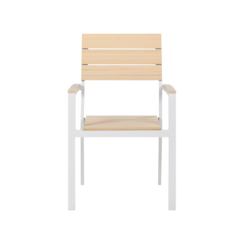 Mosetta Stackable Outdoor Patio Dining Armchair
