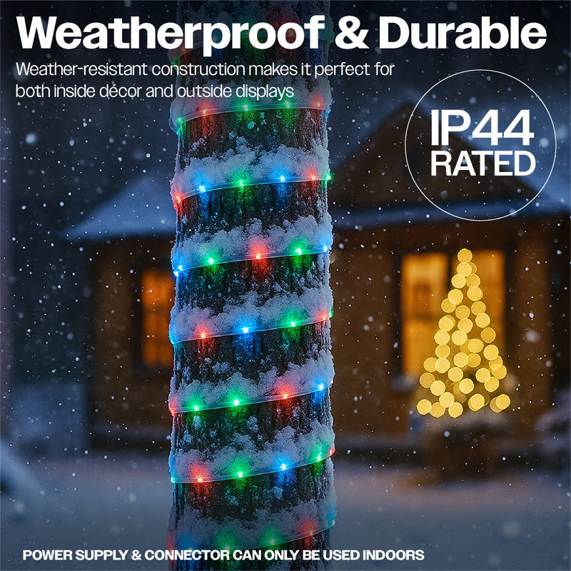 2400cm LED Indoor / Outdoor Rope Lights