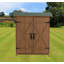 Armoire d'extérieur en bois massif Lean-To-95973147