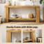 Console 63 "avec tablette de rangement Boho