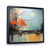 Black Floater Framed