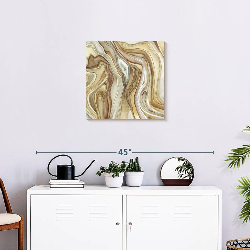Agate aquarelle Avery II, H 20 po x l 20 po