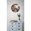 Horloge murale fleur de cerisier - art de printemps en verre trempé, paysage de rivière Sakura rose, chiffre romain, décoration de maison, cadeau de pendaison de crémaillère-896288130-896288131