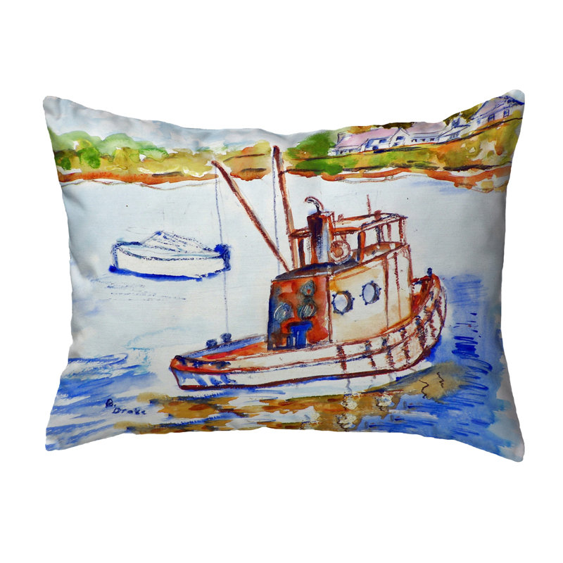  Coussin intérieur / extérieur Rusty Boat, 16 po x 20 po