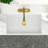 33" L x 20" W Farmhouse Kitchen Sink Workstation Sink White Ceramic Kitchen Sink Single Bowl Sink