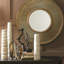 Totem Vase-Antique White-Lg