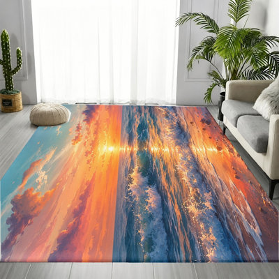 Tapis coucher de soleil Sunset Ocean