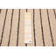 Tapis beige nouvel âge en laine 4 pi 11 po x 8 pi 1 po Hrishik