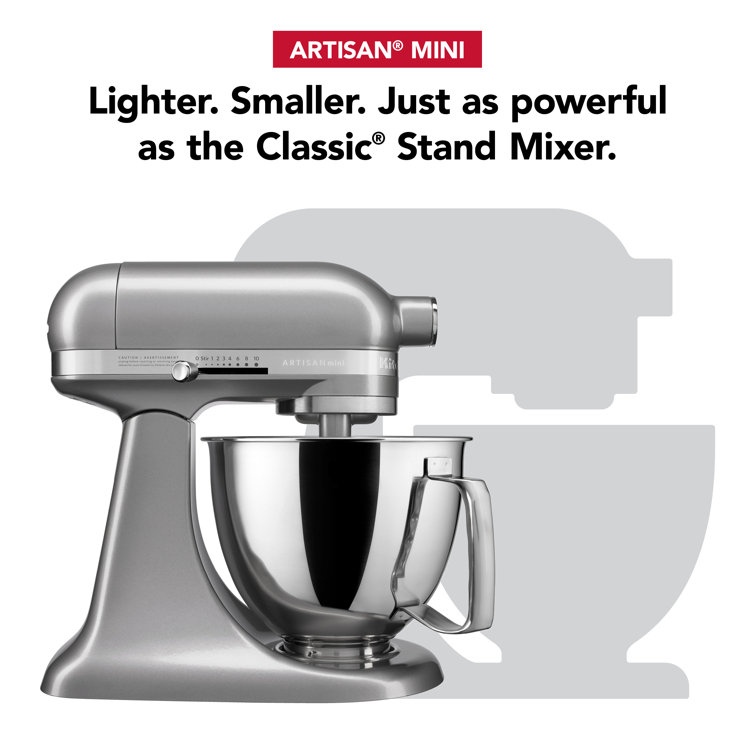 KitchenAid Artisan Mini 3.5-Quart Tilt-Head White Stand Mixer + Reviews