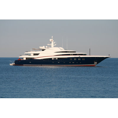 Super Yacht blanc par Secablue