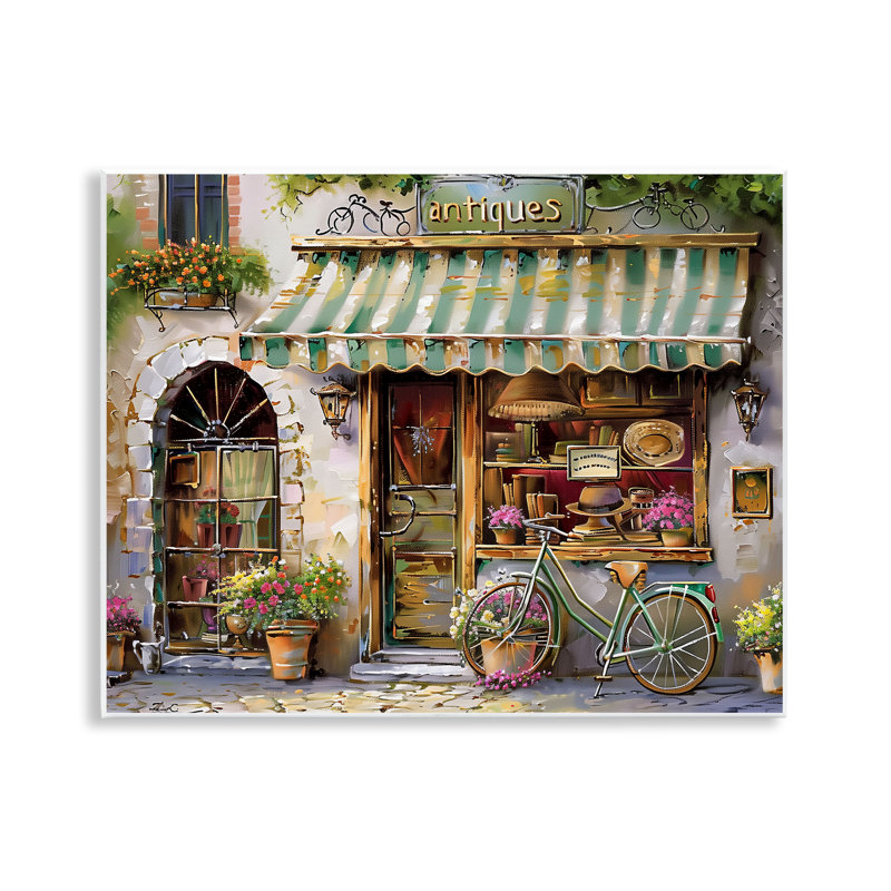 Charmante plaque murale antique, design par Arlington Prints