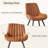 Modern Dining Chairs, 21.6"L*18.5"W*32.8"H, Tech Fabric Upholstery with Stylish Design, Sofa-Level Cushioning, Pet-Friendly, Durable Scratch Resistant, for Kitchen, Dining Room or Home Office-16849741-32018533