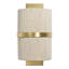 Carousel 1-Light Wall Sconce, Off-White