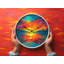 Coussin Scifi Landscape, Fantasy-97574267