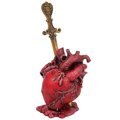 Edgar Allen Poe's Tell-Tale Heart Sculpture
