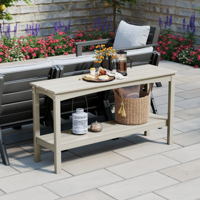 Armentha 55.5" W Outdoor Buffet Table