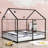 Twin And Twin Platform Beds With House-Shaped-282276089