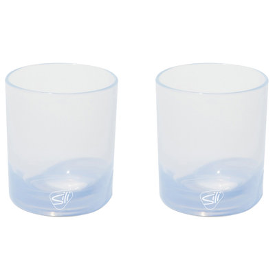 Silipint: verres à roches 12 oz: paquet de 2 - tasses à cocktail en silicone