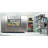 Astro Series 32 In. W X 28 In. H X 20 In. D Metal Wall Mounted Base Drawer Storage Cabinet