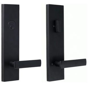 Levers With Deadbolt Reversible Entry Set