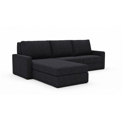 Upholstered L-Shaped Sectional Left Hand Facing