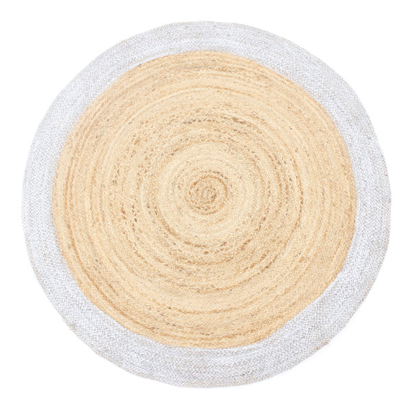 Bay Isle Home Round Glenby Solid Colour Handmade Hand Loomed Round: 120 ...