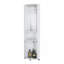 3-Tier Shelf Corner Bar Cabinet With Glass Rack