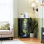 Commode pour chambre à coucher Commode pour chambre à coucher à motif de forêt verte abstraite Sika Deer
