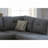 3-PC SECTIONAL In Blue Gray