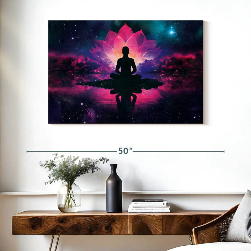 Méditation interstellaire Kerrick, H 26 po x l 39 po