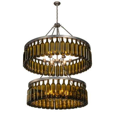 Aaralyn 12 - Light Glass Chandelier