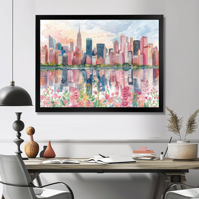 Roca - New York City, art mural encadré