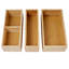 Rebrilliant Bamboo 3 Piece Draw Organizer Set