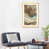 Toile avec cadre en bois beige n'est pas disponible